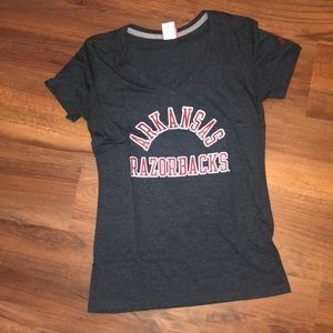 Arkansas Razorbacks Vneck Tee